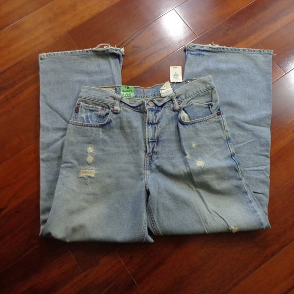 Abercrombie & Fitch Other - NWT Abercrombie & Fitch Distressed Jeans Youth 16 32x29